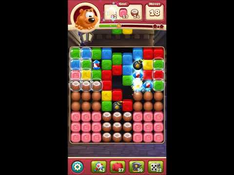 Toon Blast Level 2515 - NO BOOSTERS 🐻🐺🐱 | SKILLGAMING ✔️