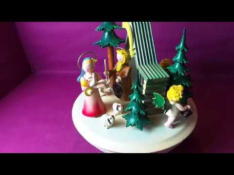 Steinbach uralte Spieluhr Nr.160 - seltenes Sammlerstück aus dem Erzgebirge