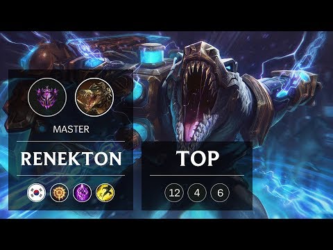 Renekton Top vs Mordekaiser - KR Master Patch 9.2