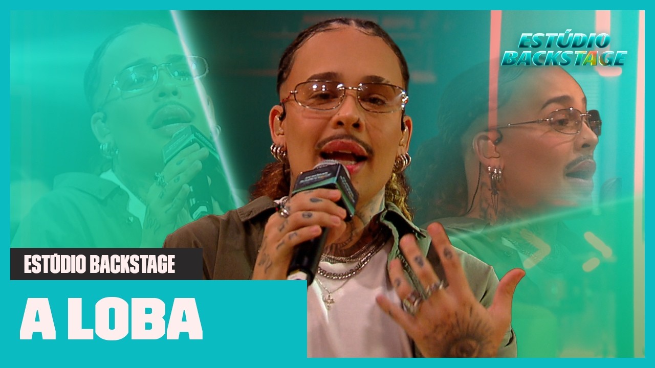 Gloria Groove - A Loba (Ao Vivo) - Estúdio Backstage | Música Multishow