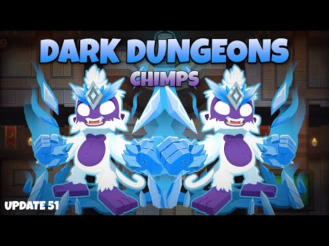 Buffed Super Brittle Is Broken - Easy Dark Dungeons CHIMPS Black Border Guide (BTD6)