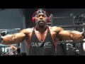 Kevin Ofurum Chest Training at ...destination DALLAS TEXAS