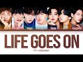 BTS Life Goes On Color Coded Han Rom Eng