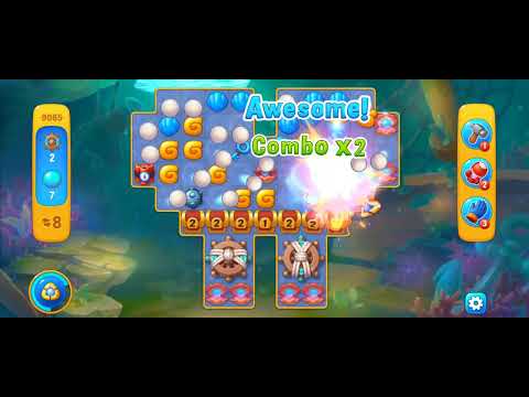 Fishdom Easy Level 9085 (with Lightning Booster) @choraelmin