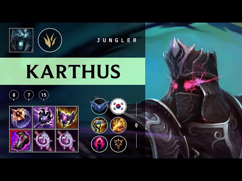 Karthus Jungle vs Graves - KR Diamond Patch 25.24