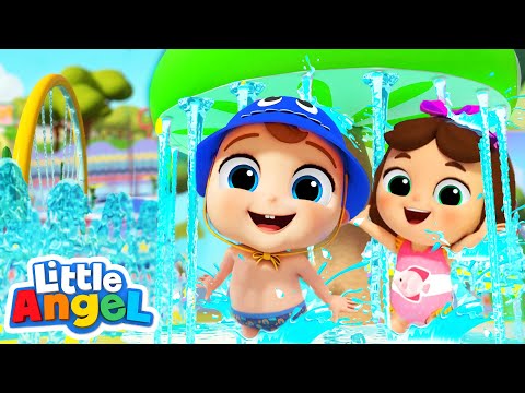 Fun Play Together in the Water  | Little Angel Kids Songs & Nursery Rhymes