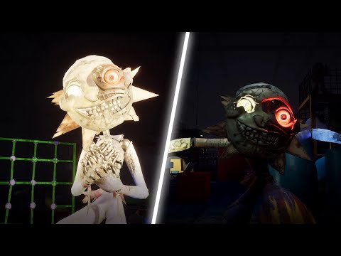 Broken MOON & SUN BOSS FIGHT - FNAF Security Breach Ruin DLC (4k60)