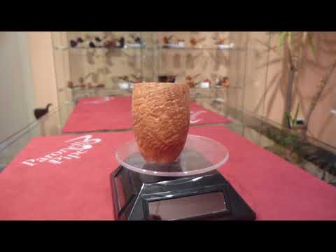 Pipa radica chubby sabbiata fatta a mano - www.paronellipipe.it