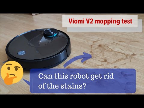Viomi V2 Mopping Test