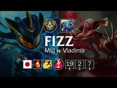 Fizz Mid vs Vladimir - JP Challenger Patch 8.9