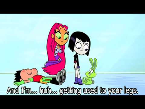 Beast Boy loves ravens legs