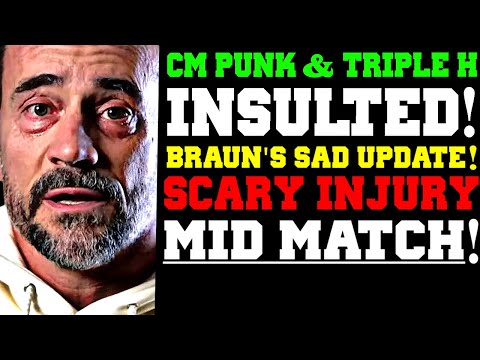 WWE News! Authority Figure Takes Shot at Triple H & CM Punk! Strowman's Rushed Surgery! Scary Injury