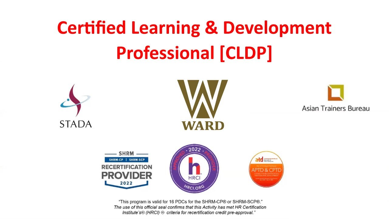 Certified Learning & Development Professional [CLDP]