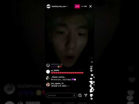EXO | Baekhyun ig live [24.11.2020]