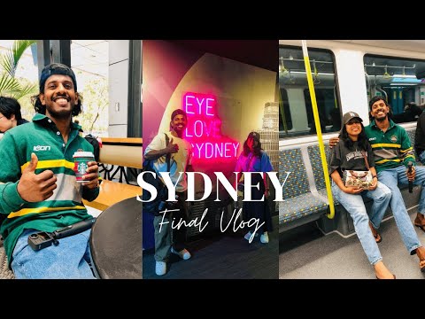 Sydney| Last Vlog| අපි Sydney New Year's Eve Fireworks බලන්න ගියා