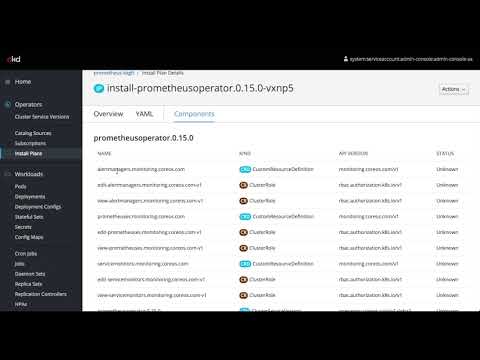 Operator Lifecycle Manager (OLM) Walkthrough