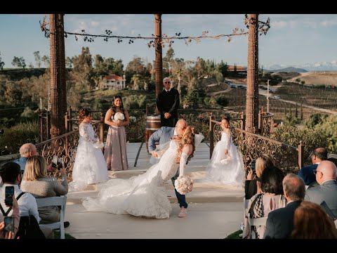 Eric & Sophia Wedding Highlights Churon Winery Temecula, California