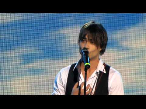 Alexander Rybak at X-factor, Kiev, 01.01.2011