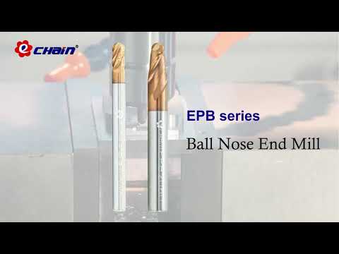 ECHAINTOOL-EPB ball nose type carbide end mills