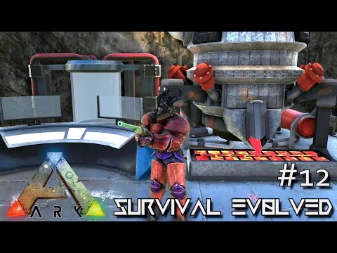 MODDED ARK: Survival Evolved - TECH CAVE & BLAST FURNACE !!! E12 (Gameplay)