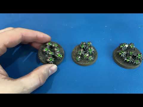 Warhammer 40k Necron Canoptek Scarabs Painting Overview