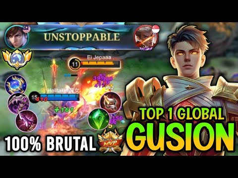 Gusion Best Build For 2023 [ Top 1 Global Gusion Build And Emblem ] - Mobile Legends