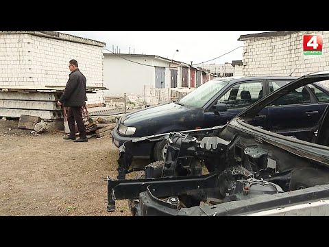 В Гомеле проверяют гаражные кооперативы видео