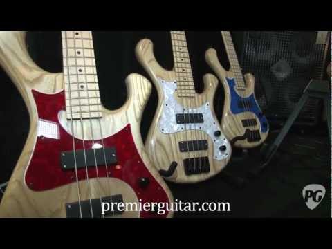 Summer NAMM '11   Bootleg Guitars   Dawg Bass Demo