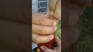 Part 1 HAMGING A HUMMINGBIRD NECTAR BOTTLE