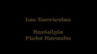 Los Terrícolas   Nostalgia  Pista Karaoke