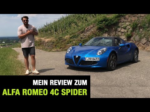 2019 - Alfa Romeo 4C Spider - Alfa's kleiner Ferrari - Review I Fahrbericht I Testdrive