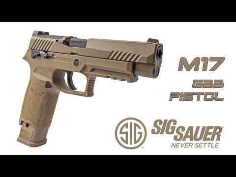 【AST】SIG SAUER M17 GBB Pistol debut