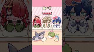 【漫画】修学旅行の夜みたいな青春を過ごすレオス・ヴィンセントとオリバー・エバンスとレイン・パターソン 【にじさんじ公式切り抜きチャンネル /ぷちさんじ】