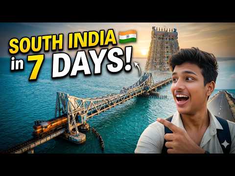 South India in 7 Days 🇮🇳 | Pondicherry, Rameswaram & Madurai Travel Vlog
