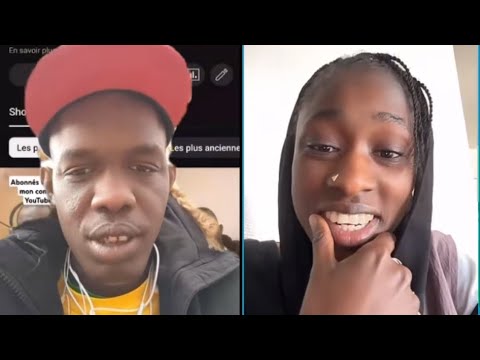 Boss de paris en live tiktok en soninke