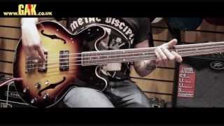 Gibson - Custom Shop ES-335 Bass Demo at GAK