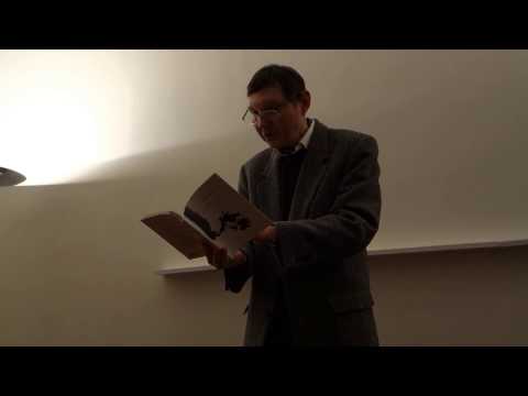 Pierre Drogi lit un poème de Virgil Mazilescu