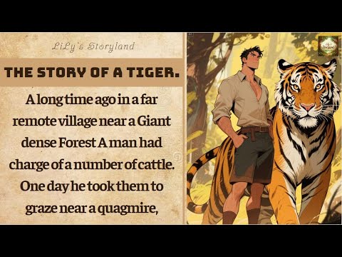 Lily’s Storyland: Learn English | The Story of a Tiger - English Story with Subtitles - Level 1