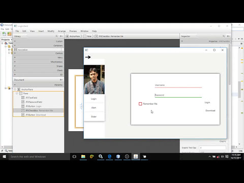 JAVAFx Tutorial 39- Material UI Design Part 4