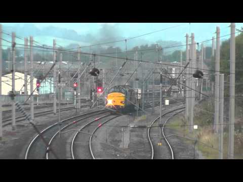 37610/37605 6k73 Sellafield - Crewe flasks, 16th September 2014