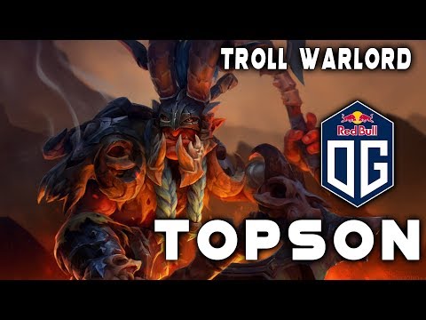 Topson | Troll Warlord | Dota 2 Full Gameplay