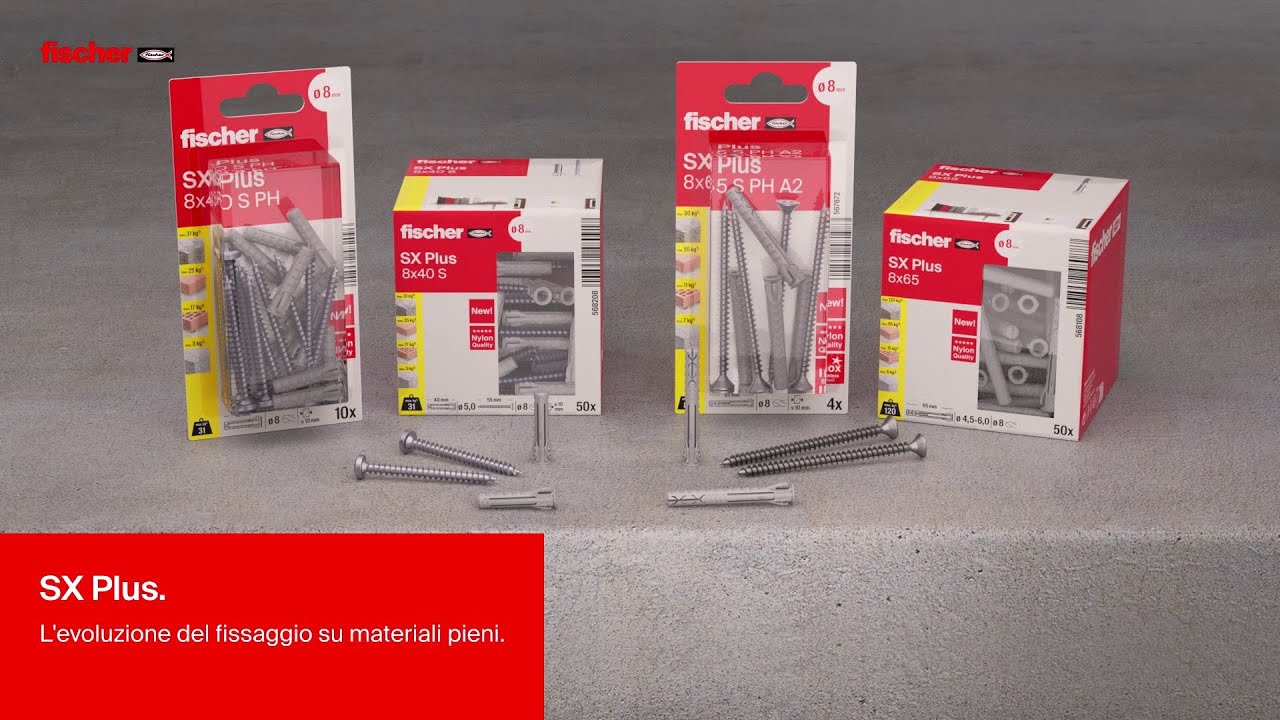 L’evoluzione del tassello con SX Plus di Fischer