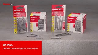 Fischer Tassello SX in Nylon 40 mm x 8 mm - 10 pezzi