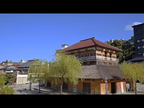 山代温泉 - 4Kドローン映像