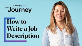 How to Write a Job Description | The Journey