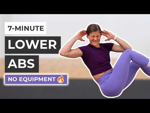 7 Minute HIIT Ab Workout All Standing No Equipment