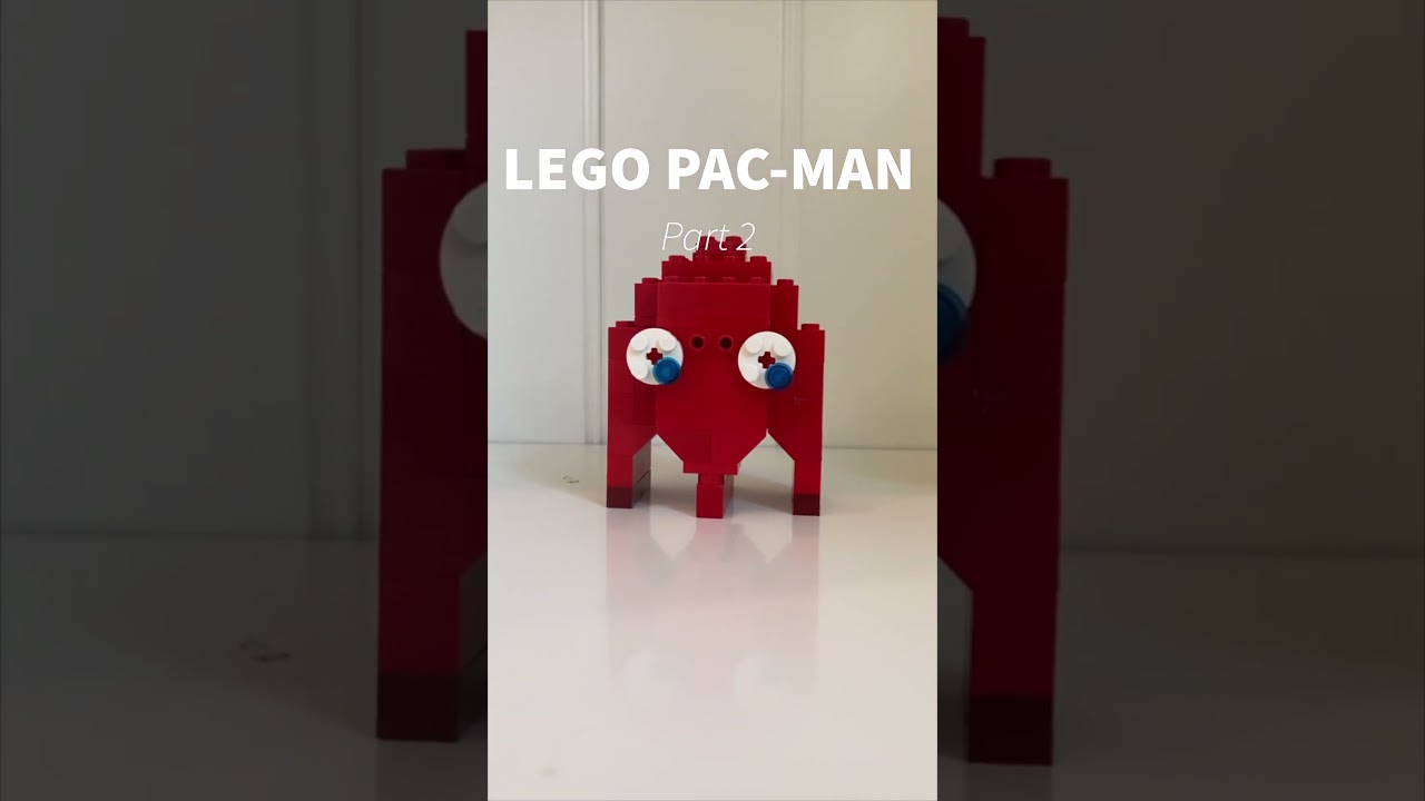LEGO PAC-MAN | With a GHOST!