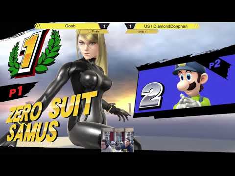 UCSB SRB 1 DiamondDonphan (Luigi) vs Goob (ZSS) - Losers Finals - Smash Wii U