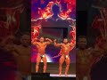 Sheru classic compare posing final round .#bodybuilding #shortvideos #viral #youtubeshorts #fitness