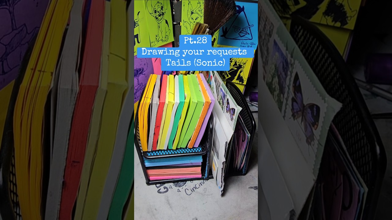 Pt.28 Drawing your requests #sonictails #drawingrequests #fypart #drawing #speeddrawing